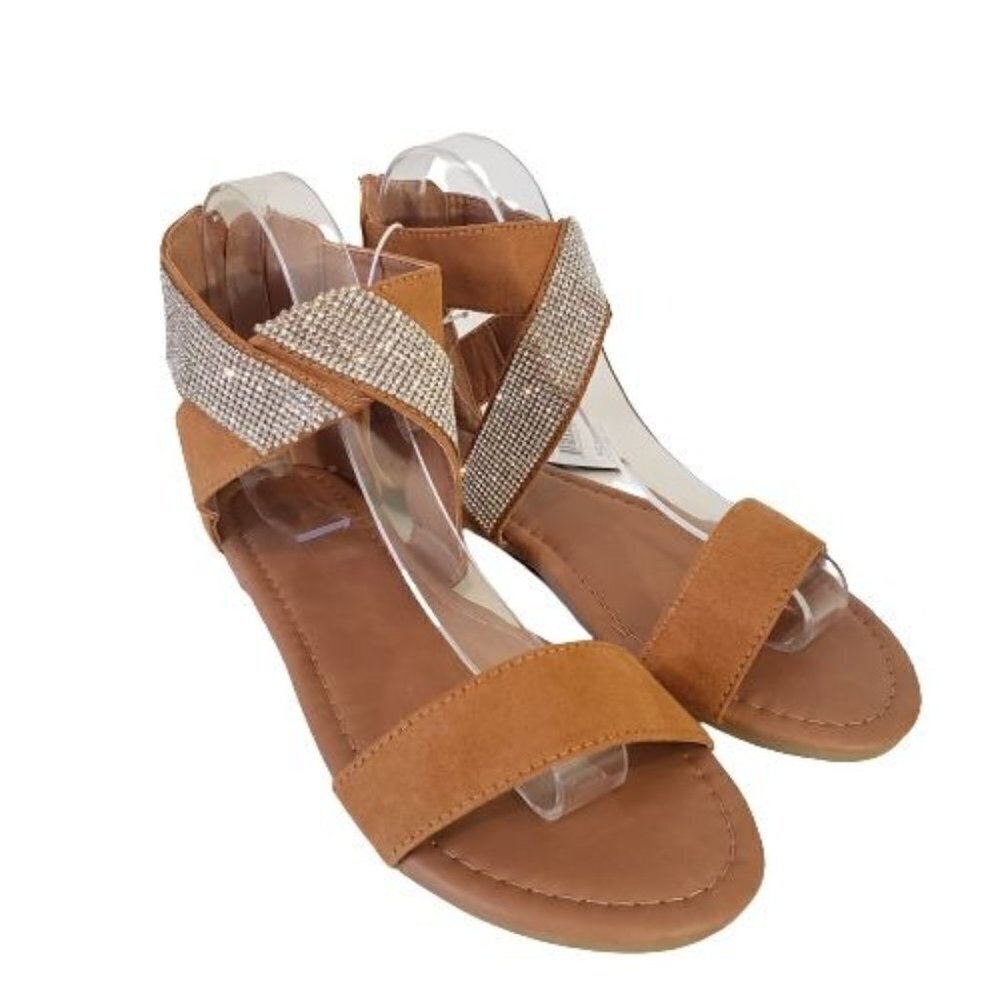 Olivia Miller Embellished Ankle Sandal size 6 NWT